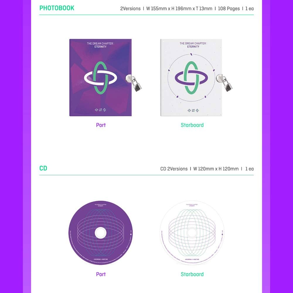 txt eternity ラキドロ TXT Tomorrow X Together - The Dream Chapter : Eternity [Port+